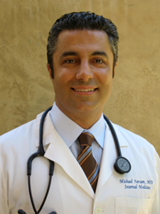 Portrait of Dr. Michael Farzam, MD, house call urgent care physician in Encino